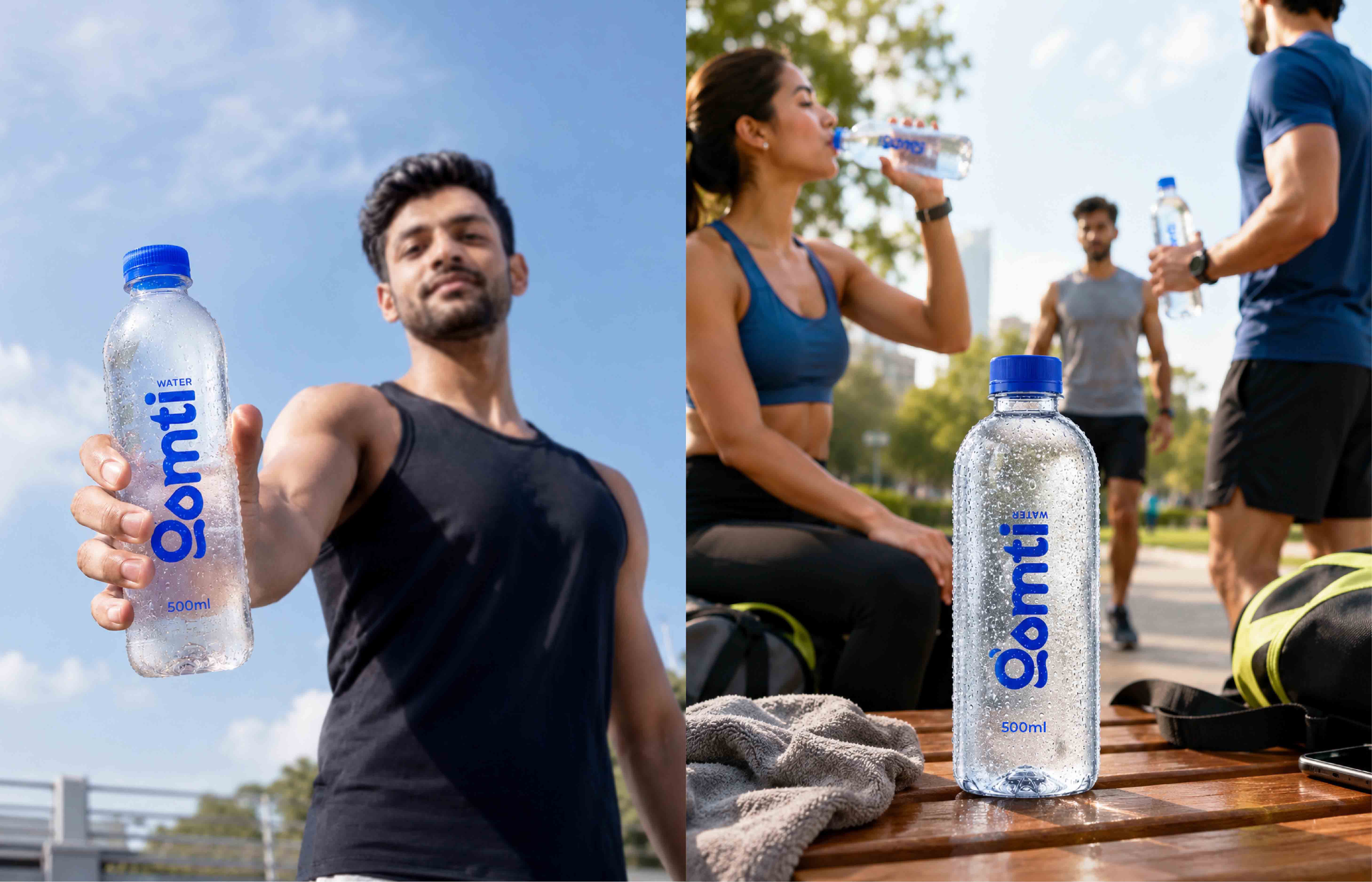 Gomti Water Bottle Brand Identity 10